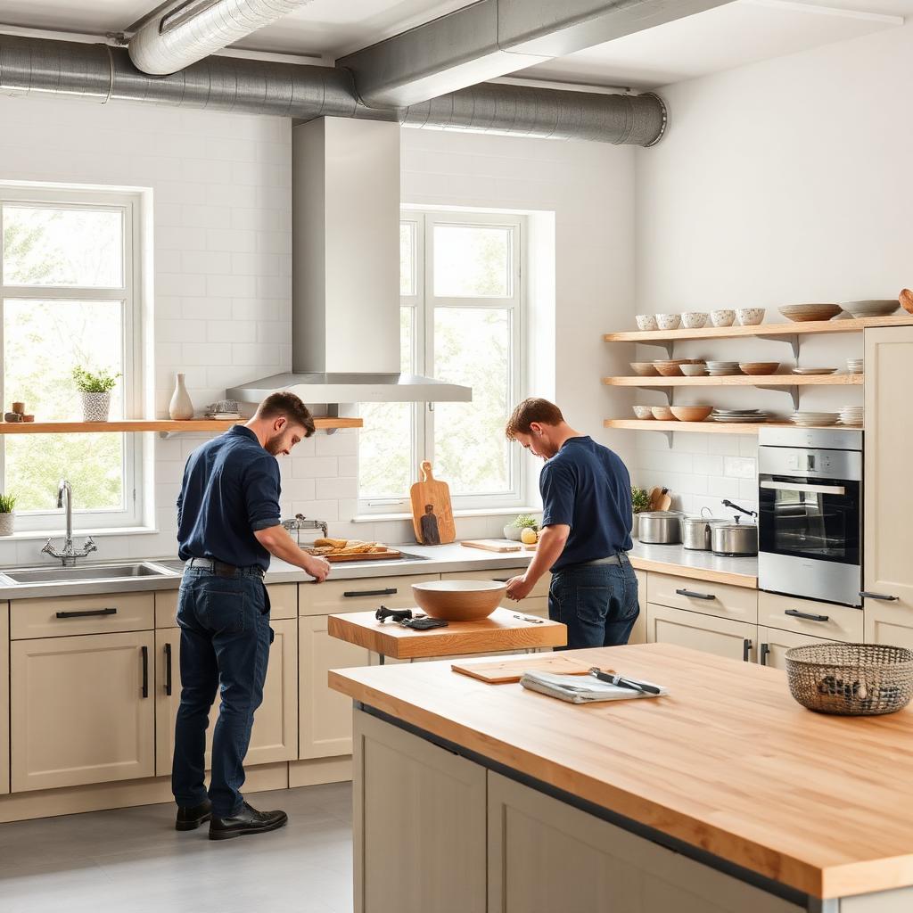 Professionelle Küchenmontage